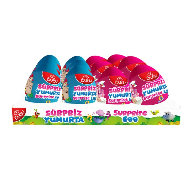 Ou cu surpriza Animale, include plastilina de modelat si forme - image 1