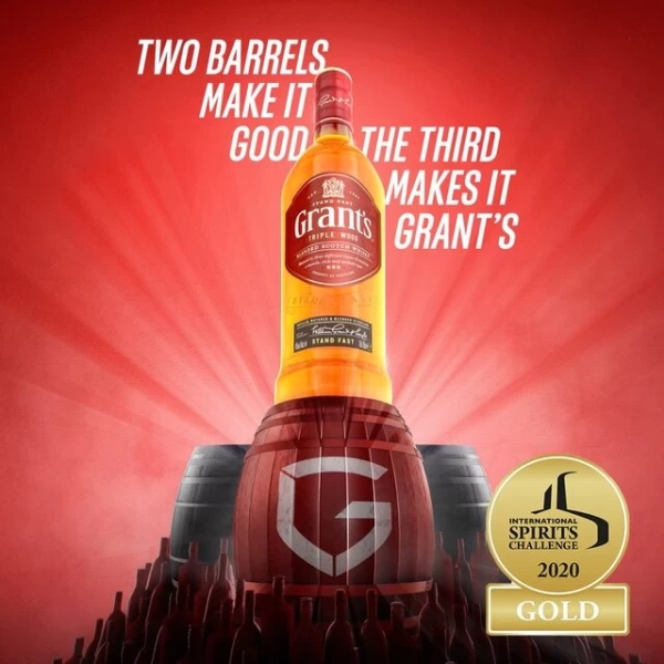 Виски Grant’s Triple Wood 0,7л - image 2