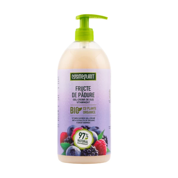 Cosmeplant Gel de dus Fructe de Padure 1000 ml - image 1