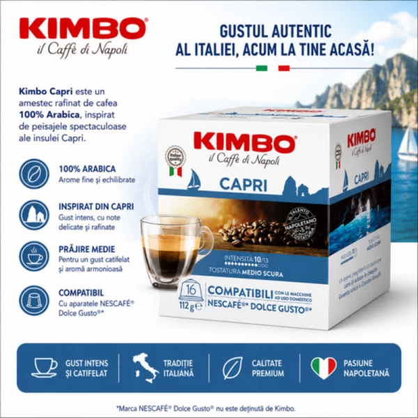 Kimbo Cafea capsule Dolce Gusto Capri 16 buc - image 2