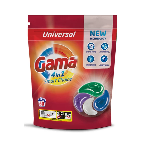 Gama Detergent Capsule Universal 60 buc - image 1