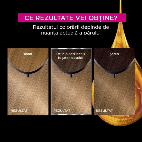 Стойкая краска для волос без аммиака Garnier Olia 7.13 Beige Dark Blonde - image 6