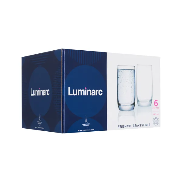 Set pahare French Brasserie 6 buc x 330 ml - image 1