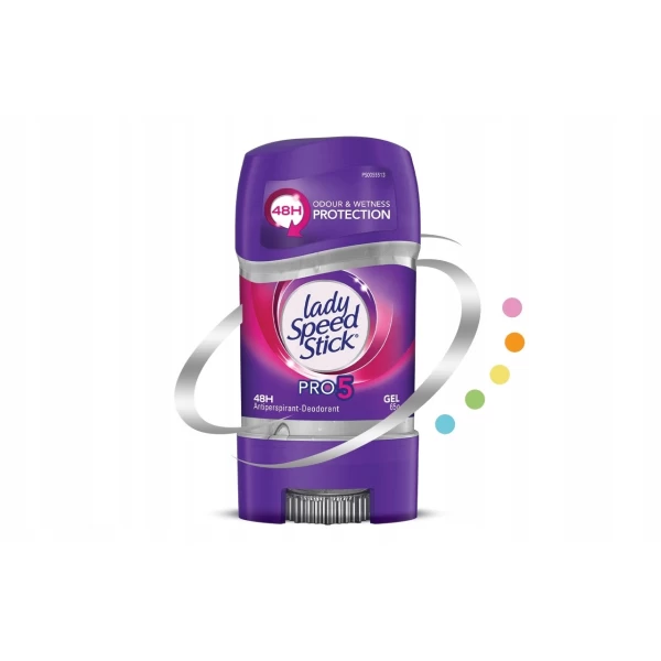 Lady Speed Deodorant Stick Gel 65g Pro 5in1 - image 2