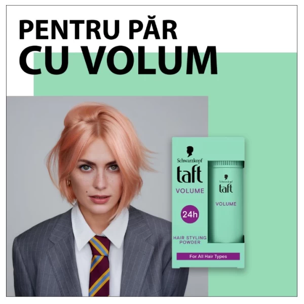 Taft Pudra de par pentru Volume, formula vegana, 10 g - image 3