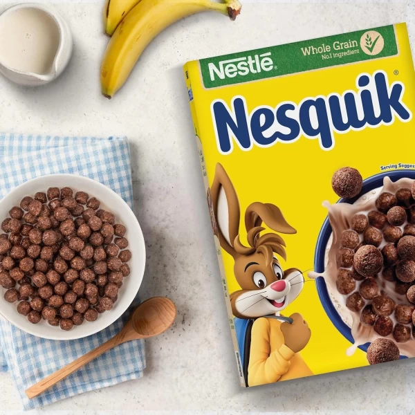 Cereale Nestle Nesquik Bilute de ciocolata 250 gr - image 2
