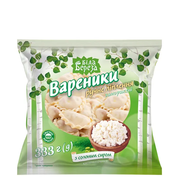 Вареники с соленым творогом Белая Бяроза 333г - image 1