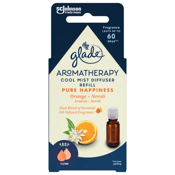 Glade Диффузор Essential Oils Aromatherapy Pure Happiness Refill Diffuser, 17,4 мл - image 1