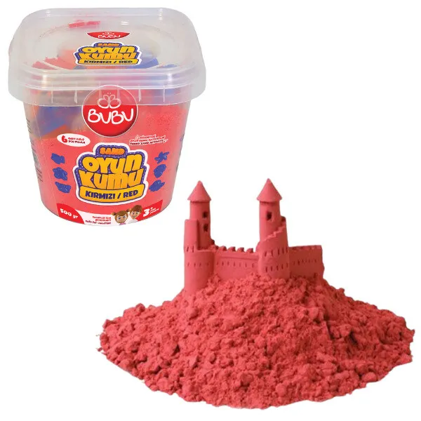 Nisip kinetic rosu, 500 g - image 2
