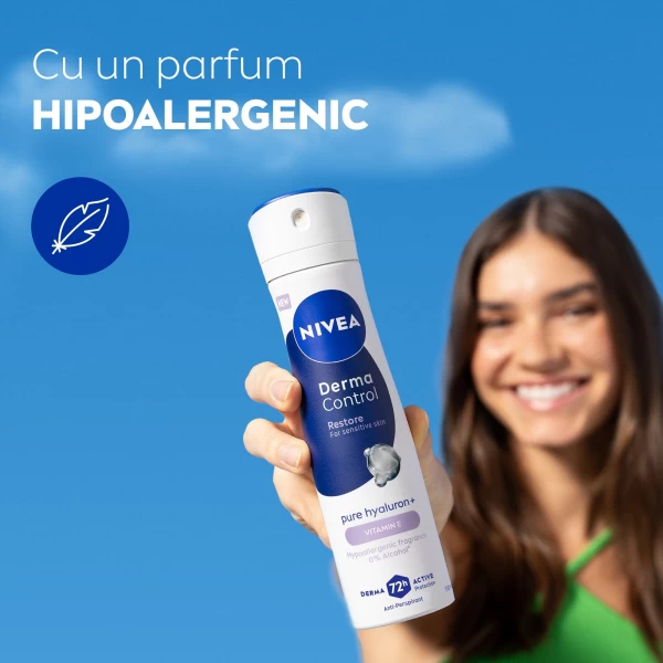 Nivea Derma Control Deodorant spray Restore 150ml - image 2