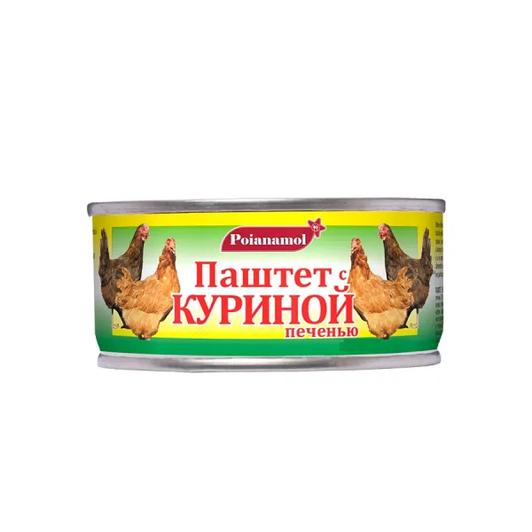 Паштет с птичьей печенью Поанамол 150г - image 1