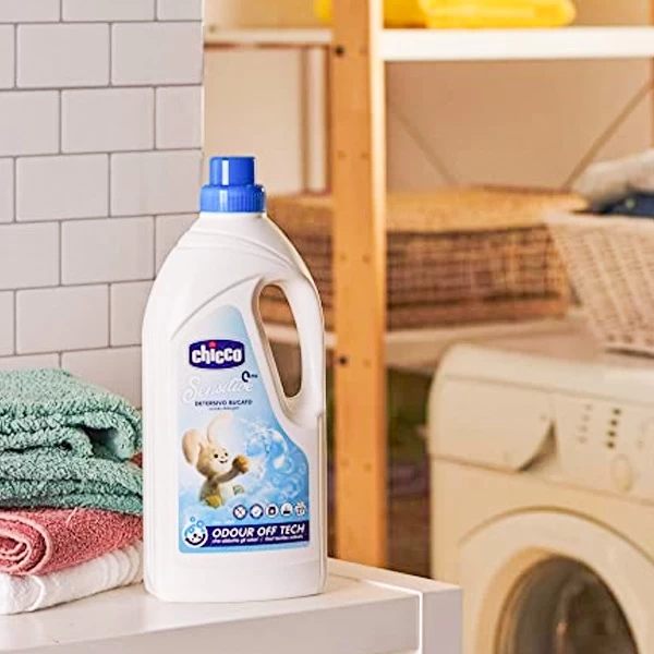 Chicco Гипоаллергенный жидкий гель для стирки детской одежды, 1,5 л, 0+ мес - image 2