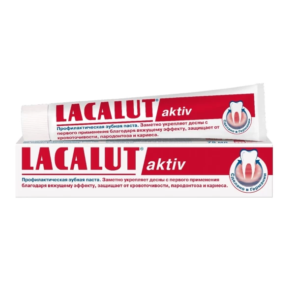 Lacalut Pasta de dinti 50ml Aktiv - image 1