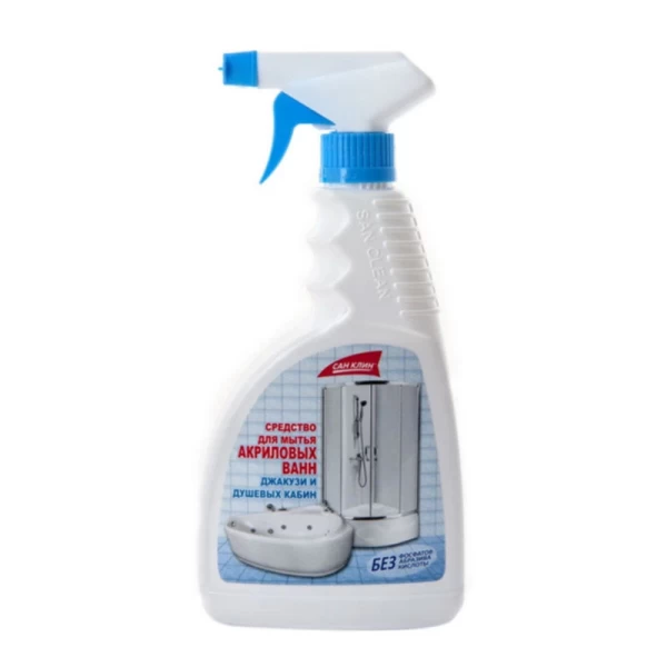 San Clean Spray pentru curățarea căzilor, pentru căzi acrilice, 500 ml - image 1