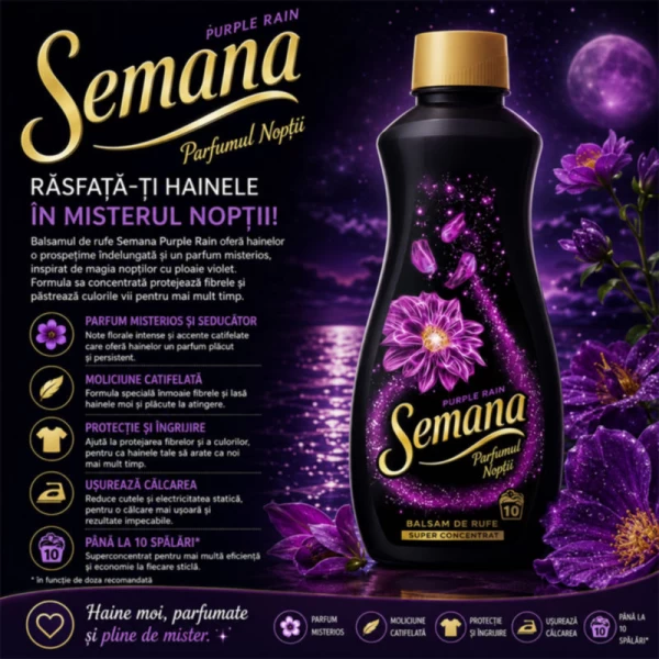 Semana Balsam de rufe 250ml Perfumes of Night Purple - image 2