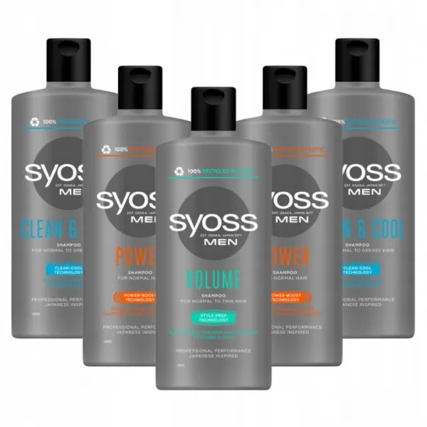 Syoss Sampon 440 ml Men Volume - image 2