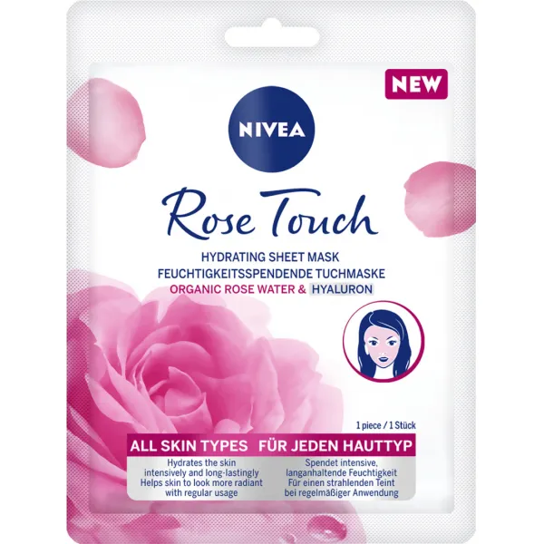 Nivea Маска Салфетка Rose 1 шт. - image 1