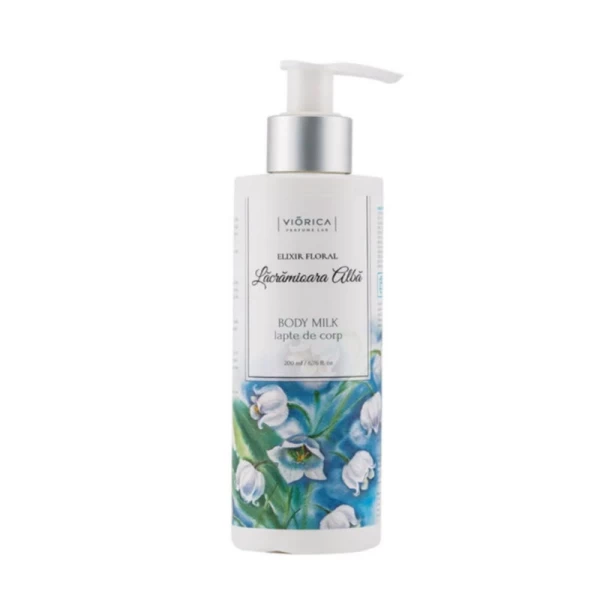 Viorica Молочко для тела Цветочный Эликсир Lacramioara Alba 200 ml - image 1