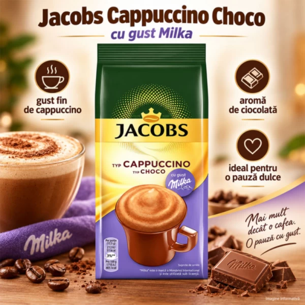 Jacobs Bautura de cafea Cappuccino Choco 3in1 500 g - image 2