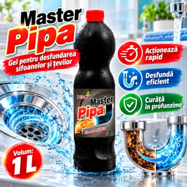 Demo Гель для прочистки труб Mister Pipa, 1 л - image 2