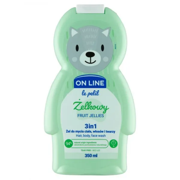 Шампунь-гель детский On Line Le petit 3in1 Fruit jellies 350 мл - image 1