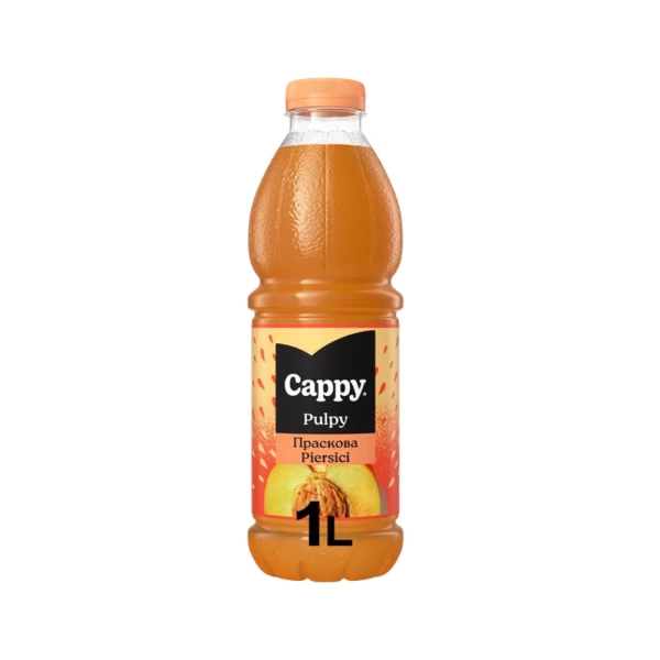 Cappy Pulpy Bautura din nectar Piersici 1L - image 1