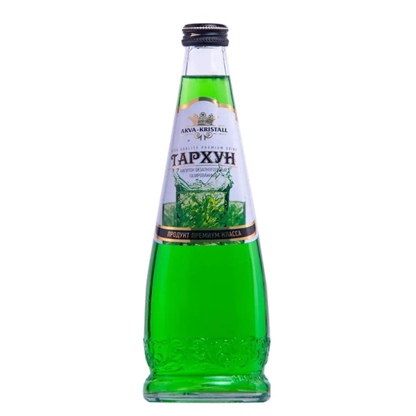Газированный напиток Akva-Kristall Тархун 0,5 л - image 1