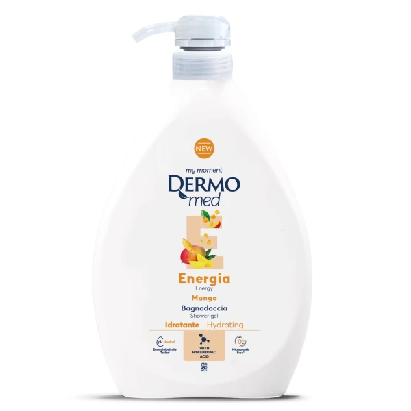 DermoMed Gel de dus Energia Mango 1 L - image 1