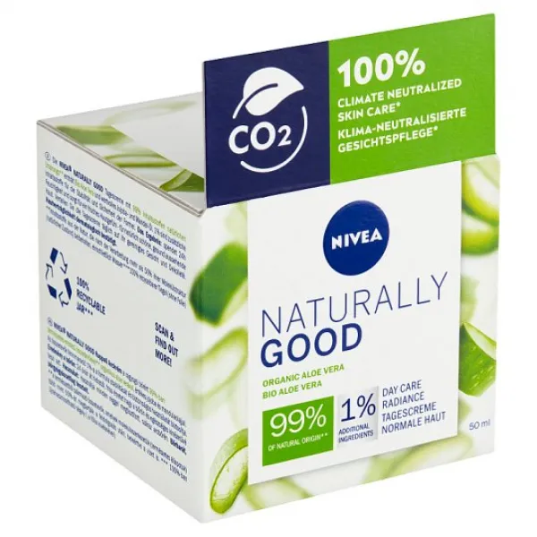Nivea Crema de fata zi Naturally Good 50 ml - image 2