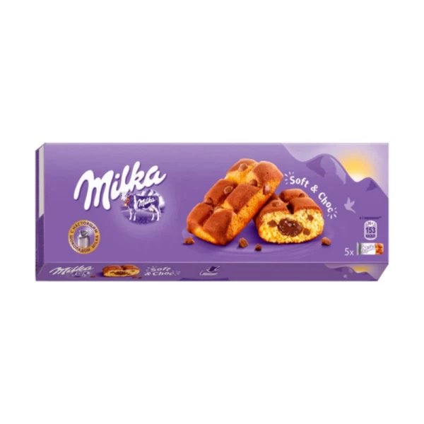 Milka Pandișpan cu umplutura de ciocolata 175g - image 1
