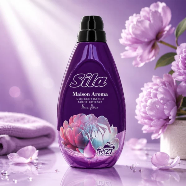 Sila balsam concentrat de rufe 800 ml Fleur Blanc - image 2