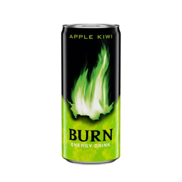 Burn Напиток энергетический Apple & Kiwi, 250 мл - image 1