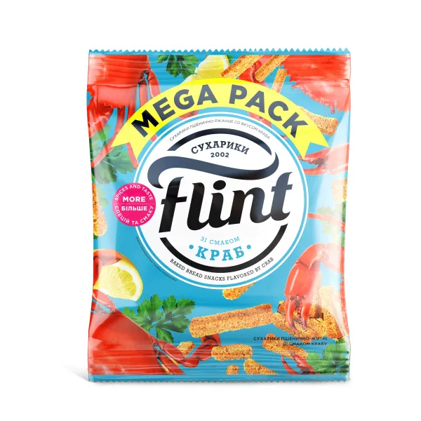Flint Pesmeti cu gust de Crabi 100g - image 1