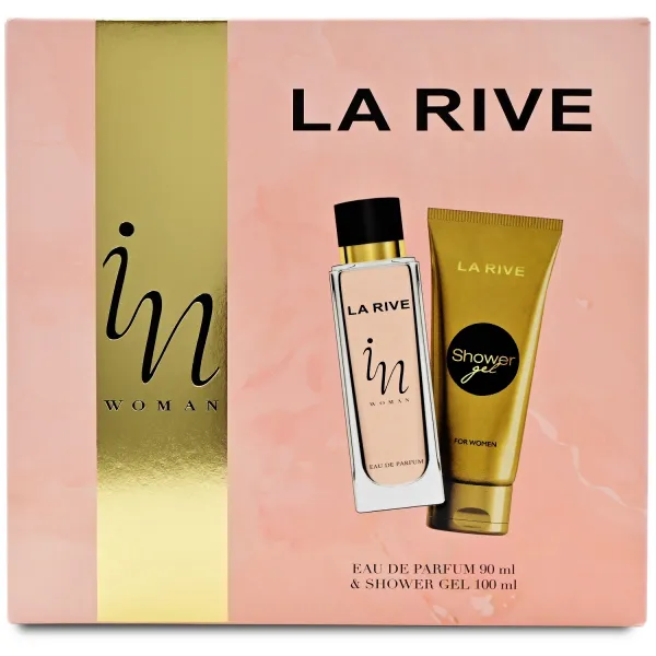 Set La Rive Woman In Woman (парфюмированная вода 90мл + гель для душа 100мл) - image 1