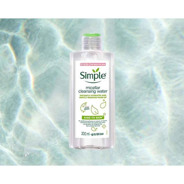 Simple Мицеллярная вода для сухой кожи Water boost 400мл - image 3