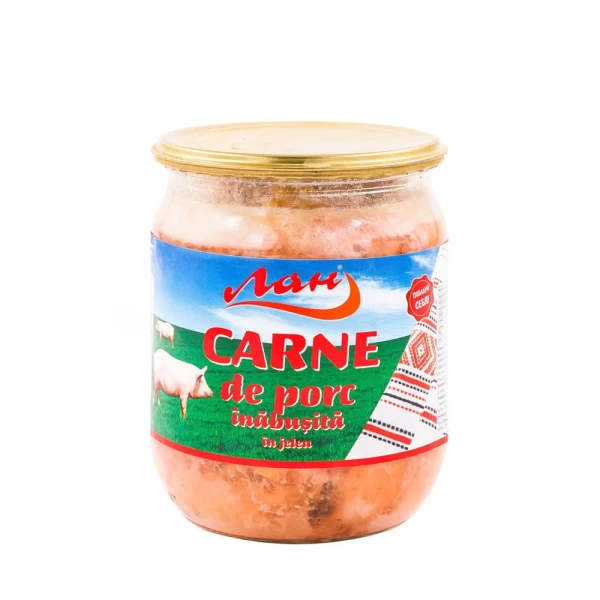 Conserve LAN din carne de porc inabusita 500g jeleu - image 1