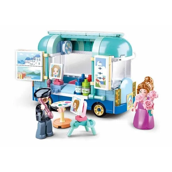 SLUBAN Set de constructie Pictor, 184 elemente - image 2