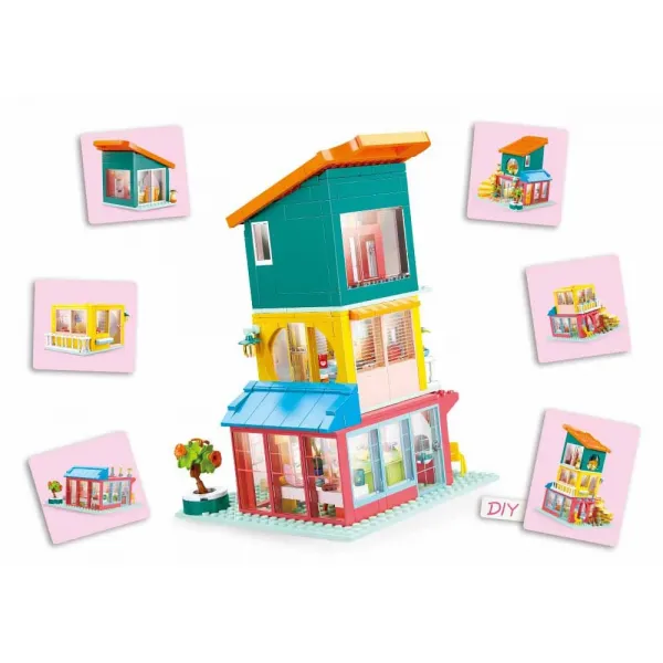 Constructor Girls Dream Casa Jenga - image 4