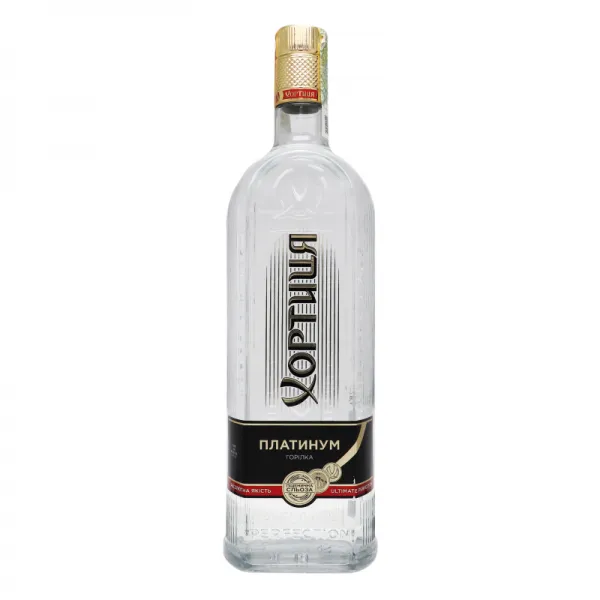 Водка Хортиця 1л 40% Платинум бут - image 1