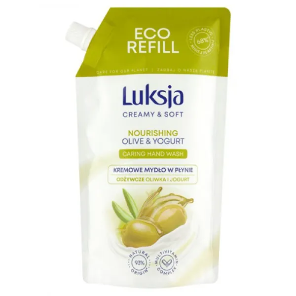 Luksja жидкое мыло 400мл Olive & Yogurt rez - image 1