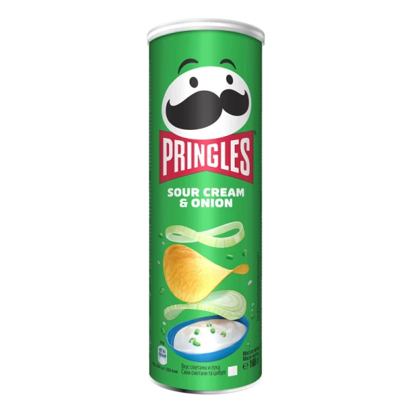 Pringles Chipsuri Sour Cream & Onion 165 gr - image 1