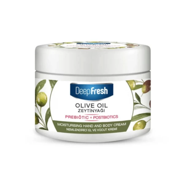 Креме для рук и тела Deep Fresh Оливковое масло увлажняющий 250 мл - image 1