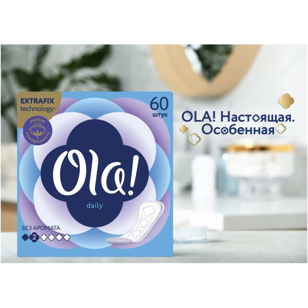 Ola! Ежедневные прокладки Daily 60 шт - image 4
