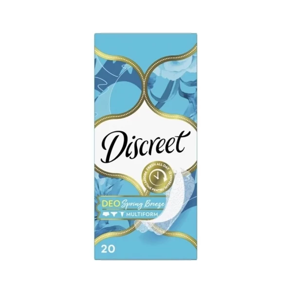 Discreet Absorbante zilnice Deo Spring Breeze 20 buc - image 1
