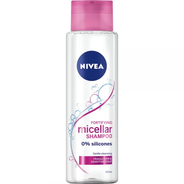 Nivea шампунь мицеллярный для хрупких волос 400 мл - image 1