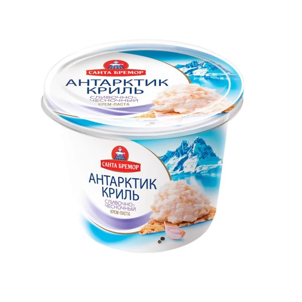 Санта Бремор Паста из икры Antarctic-Cril с чесноком, кремовая, 150 г - image 2