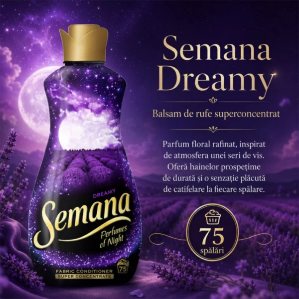 Кондиционер для белья Semana Perfumes of Night Dreamy 1,65 л - image 3