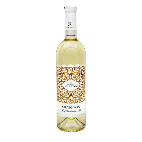 Cricova Ornament Вино белое полусладкое Совиньон 0,75л - image 1