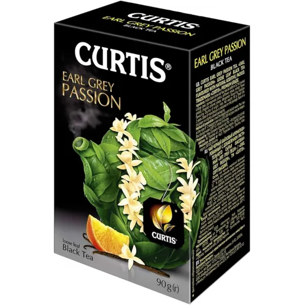 Чай черный Curtis Earl Grey Passion 90g - image 2
