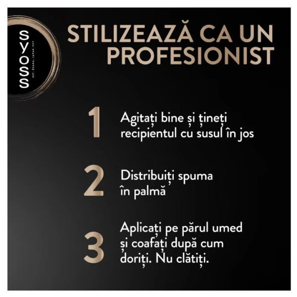 Syoss Мусс для волос Keratin Style Perfection 250мл - image 4
